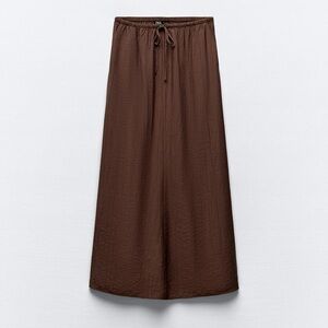 Zara Brown Maxi Skirt
